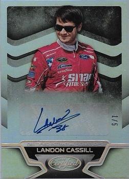 2016 Panini Certified - Certified Potential Signatures Mirror Silver #CP-LC Landon Cassill Front