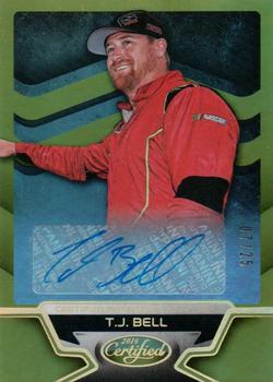 2016 Panini Certified - Certified Potential Signatures Mirror Gold #CP-TB T.J. Bell Front