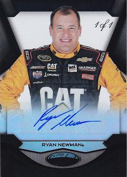 2016 Panini Certified - Certified Signatures Mirror Black #RN Ryan Newman Front