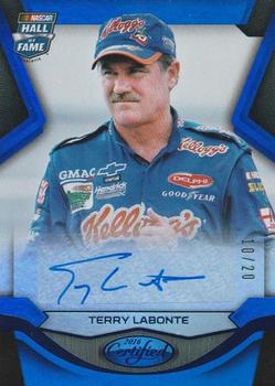 2016 Panini Certified - Certified Signatures Mirror Blue #TL Terry Labonte Front