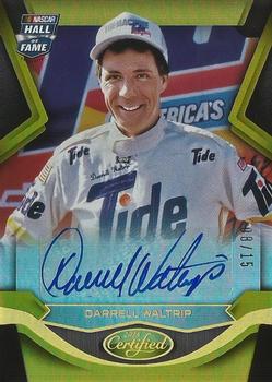 2016 Panini Certified - Certified Signatures Mirror Gold #DW Darrell Waltrip Front