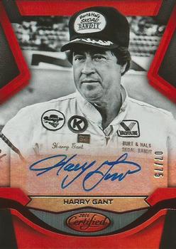 2016 Panini Certified - Certified Signatures Mirror Red #HG Harry Gant Front