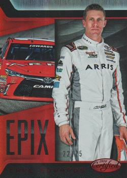 2016 Panini Certified - Epix Mirror Red #E9 Carl Edwards Front