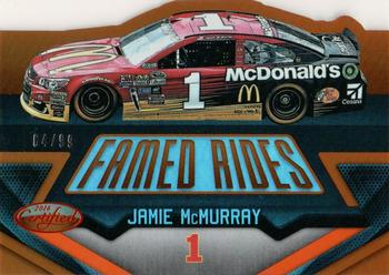 2016 Panini Certified - Famed Rides Mirror Orange #FR15 Jamie McMurray Front