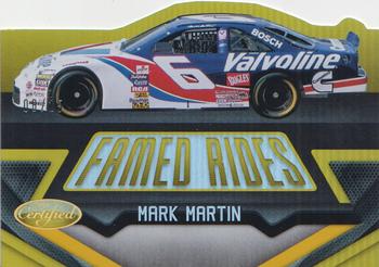 2016 Panini Certified - Famed Rides Mirror Gold #FR3 Mark Martin Front