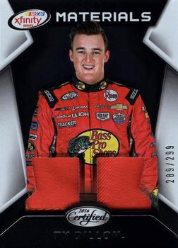 2016 Panini Certified - Xfinity Materials #XM-TD Ty Dillon Front
