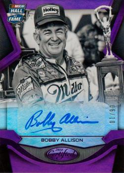 2016 Panini Certified - Certified Signatures Mirror Purple #BA Bobby Allison Front