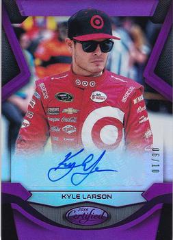 2016 Panini Certified - Certified Signatures Mirror Purple #KL Kyle Larson Front
