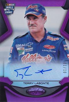 2016 Panini Certified - Certified Signatures Mirror Purple #TL Terry Labonte Front