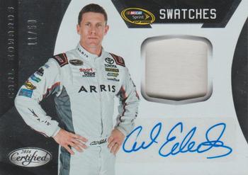 2016 Panini Certified - Sprint Cup Signature Swatches #SS-CE Carl Edwards Front