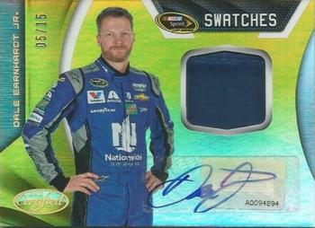 2016 Panini Certified - Sprint Cup Signature Swatches Mirror Gold #SS-DE Dale Earnhardt Jr. Front