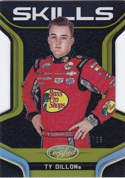 2016 Panini Certified - Skills Mirror Gold #S15 Ty Dillon Front