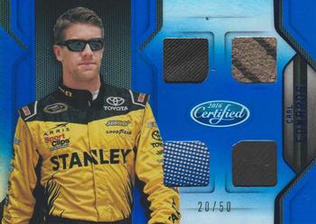 2016 Panini Certified - Complete Materials Mirror Blue #CM-CE Carl Edwards Front