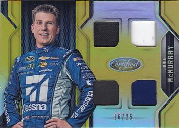 2016 Panini Certified - Complete Materials Mirror Gold #CM-JM Jamie McMurray Front