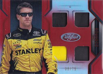 2016 Panini Certified - Complete Materials Mirror Red #CM-CE Carl Edwards Front