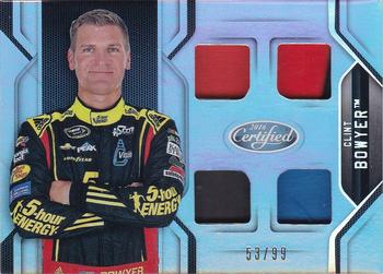 2016 Panini Certified - Complete Materials Mirror Silver #CM-CB Clint Bowyer Front