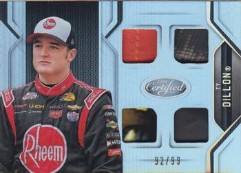 2016 Panini Certified - Complete Materials Mirror Silver #CM-TD Ty Dillon Front