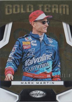 2016 Panini Certified - Gold Team #GT6 Mark Martin Front
