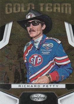 2016 Panini Certified - Gold Team #GT7 Richard Petty Front