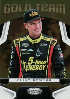 2016 Panini Certified - Gold Team #GT20 Clint Bowyer Front