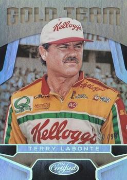 2016 Panini Certified - Gold Team Mirror Silver #GT5 Terry Labonte Front