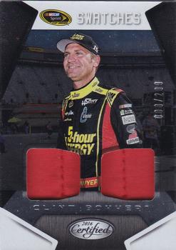 2016 Panini Certified - Sprint Cup Swatches #SCS-BO Clint Bowyer Front