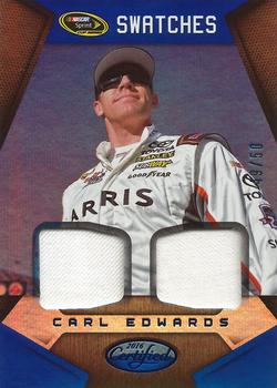 2016 Panini Certified - Sprint Cup Swatches Mirror Blue #SCS-CE2 Carl Edwards Front