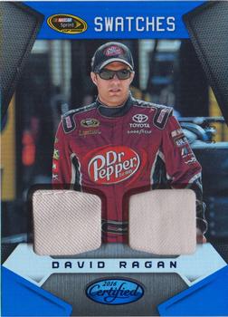 2016 Panini Certified - Sprint Cup Swatches Mirror Blue #SCS-DR David Ragan Front