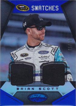 2016 Panini Certified - Sprint Cup Swatches Mirror Blue #SCS-BS Brian Scott Front