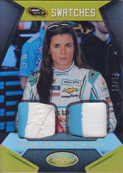 2016 Panini Certified - Sprint Cup Swatches Dual Mirror Gold #SCS-DP Danica Patrick Front