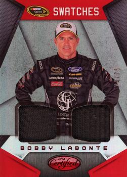 2016 Panini Certified - Sprint Cup Swatches Dual Mirror Red #SCS-BL Bobby Labonte Front