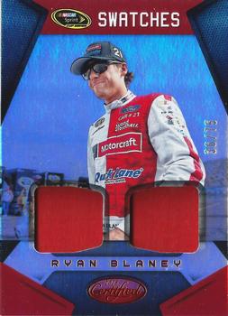 2016 Panini Certified - Sprint Cup Swatches Dual Mirror Red #SCS-RB Ryan Blaney Front