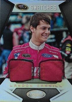 2016 Panini Certified - Sprint Cup Swatches Dual Mirror Silver #SCS-LC Landon Cassill Front