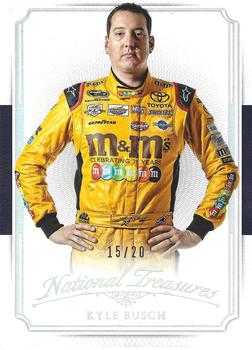 2016 Panini National Treasures - Century Silver #6 Kyle Busch Front