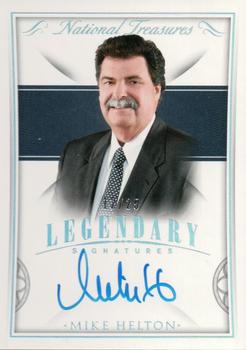 2016 Panini National Treasures - Legendary Signatures - Silver #LS-MH Mike Helton Front