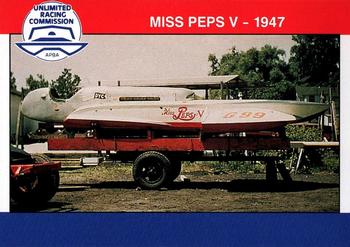 1991 APBA Thunder on the Water #2 Miss Peps V 1947 Front