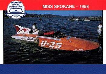 1991 APBA Thunder on the Water #8 Miss Spokane 1958 Front