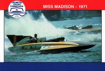1991 APBA Thunder on the Water #17 Miss Madison 1971 Front