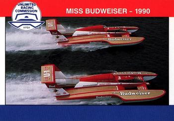1991 APBA Thunder on the Water #23 Miss Budweiser 1990 Front