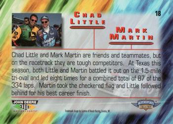 1998 John Deere #18 Chad Little/Mark Martin Back