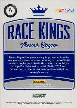 2017 Donruss - Blue Foil #18 Trevor Bayne Back
