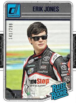 2017 Donruss - Blue Foil #29 Erik Jones Front