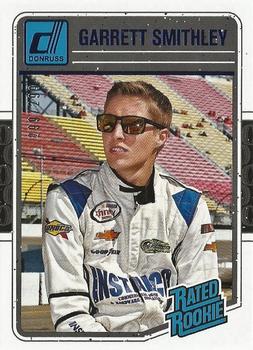 2017 Donruss - Blue Foil #36 Garrett Smithley Front