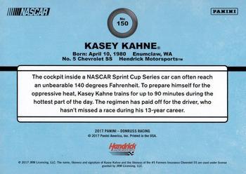 2017 Donruss - Green Foil #150 Kasey Kahne Back