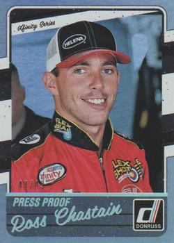 2017 Donruss - Press Proof #76 Ross Chastain Front