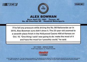 2017 Donruss - Press Proof #162 Alex Bowman Back