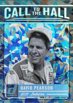 2017 Donruss - Call to the Hall Cracked Ice #CALL-12 David Pearson Front