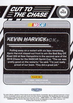 2017 Donruss - Cut to the Chase #CC2 Kevin Harvick Back