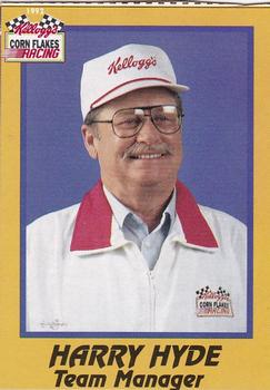 1992 Kellogg's Corn Flakes Racing #NNO Harry Hyde Front