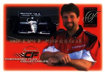 2001 Checkered Flag Collectables #2 Michael Andretti Front